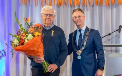 Koninklijke onderscheiding Piet Harting
